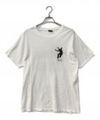 stussyステューシー）の古着「The Stussy Union Tee コラボプリントTシャツ 91-21」｜ホワイト