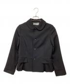 ROBE DE CHAMBRE COMME DES GARCONSローブドシャンブル コムデギャルソン）の古着「丸襟ジャケット」｜ブラック