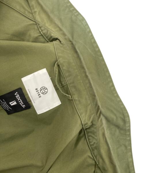 NOYKU（ノイク）noyku (ノイク) ベンタイル カバーオール グリーン サイズ:Lの古着・服飾アイテム