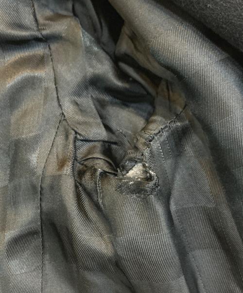 BURBERRY LONDON（バーバリーロンドン）BURBERRY LONDON (バーバリーロンドン) カシミヤ混Pコート ブラック サイズ:40の古着・服飾アイテム