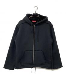 SUPREME（シュプリーム）の古着「faux shearling hooded jacket」｜ブラック