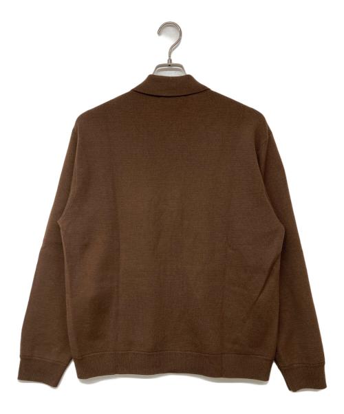 SUPREME（シュプリーム）SUPREME (シュプリーム) Faux Fur Zip Up Cardigan ブラウン サイズ:Ｍの古着・服飾アイテム