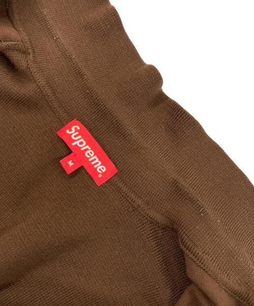 SUPREME（シュプリーム）SUPREME (シュプリーム) Faux Fur Zip Up Cardigan ブラウン サイズ:Ｍの古着・服飾アイテム