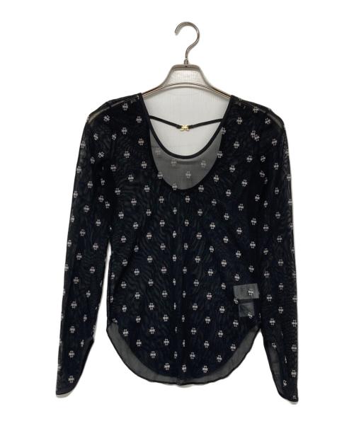 SORIN（ソリン）SORIN (ソリン) SWAN LAKE U-NECK TOP ブラック サイズ:38の古着・服飾アイテム