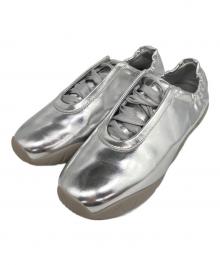 JW PEI（ジェイダブリューペイ）の古着「Flavia バレリーナ スニーカー」｜シルバー