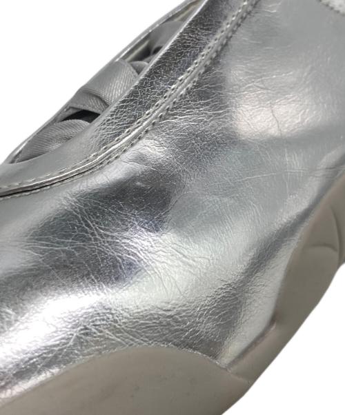 JW PEI（ジェイダブリューペイ）JW PEI (ジェイダブリューペイ) Flavia バレリーナ スニーカー シルバー サイズ:39の古着・服飾アイテム