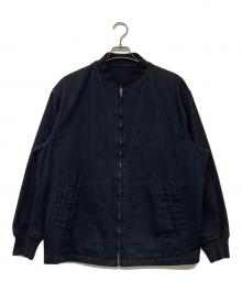 COMME des GARCONS HOMME（コムデギャルソン オム）の古着「リバーシブルボンバージャケット」｜ネイビー