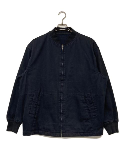 COMME des GARCONS HOMME（コムデギャルソン オム）COMME des GARCONS HOMME (コムデギャルソン オム) リバーシブルボンバージャケット ネイビー サイズ:Mの古着・服飾アイテム
