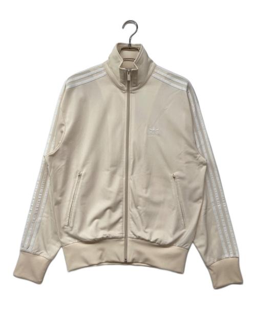 adidas（アディダス）adidas (アディダス) firebird track jacket クラシックス ファイヤーバード トラックトップ アイボリー サイズ:Lの古着・服飾アイテム