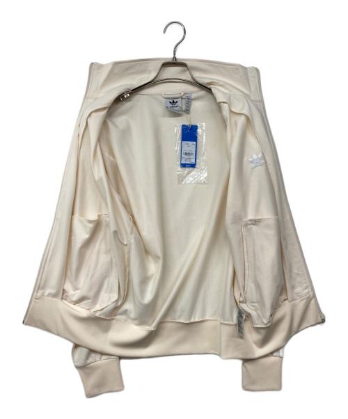 adidas（アディダス）adidas (アディダス) firebird track jacket クラシックス ファイヤーバード トラックトップ アイボリー サイズ:Lの古着・服飾アイテム