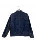 master-piece (マスターピース) 袖レザー切替デニムジャケット インディゴ サイズ:M：12000円