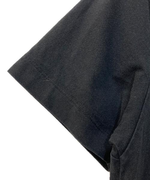 OFFWHITE（オフホワイト）OFFWHITE (オフホワイト) Slim-Fit logo-appliqued Cotton-Jersey T-Shirt Tシャツ ブラック サイズ:XSの古着・服飾アイテム