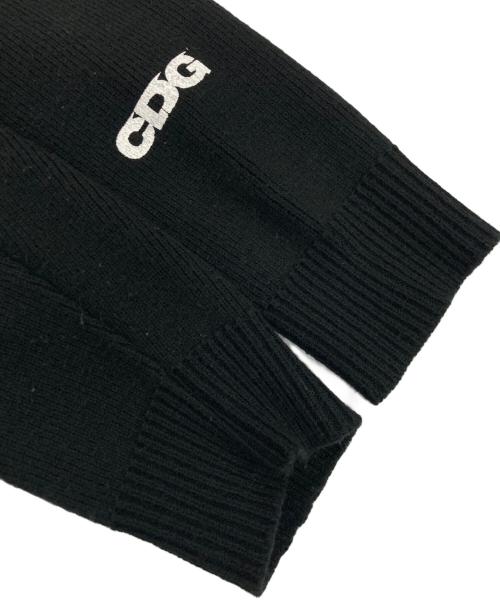 CDG（シーディージー）CDG (シーディージー) Lochaven Of Scotland (ロックエーベン オブ スコットランド) サイドスリットプルオーバーニット ブラック サイズ:XXLの古着・服飾アイテム