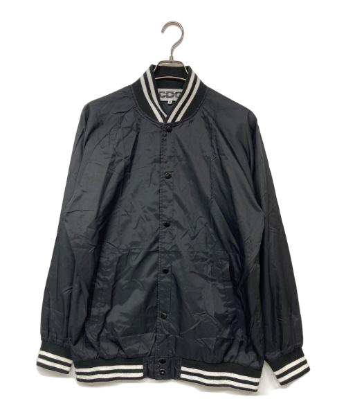 CDG（シーディージー）CDG (シーディージー) Varsity Jacket ブラック サイズ:XLの古着・服飾アイテム