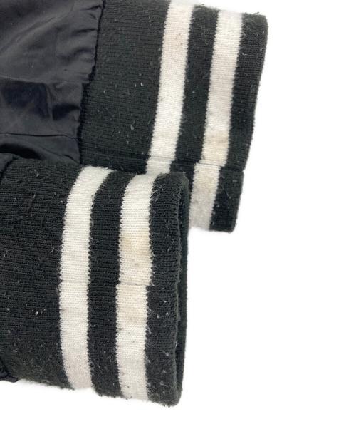 CDG（シーディージー）CDG (シーディージー) Varsity Jacket ブラック サイズ:XLの古着・服飾アイテム