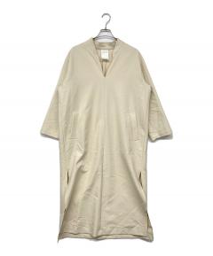 中古・古着通販】ebure (エブール) スキッパー 長袖 バルーンスリーブ