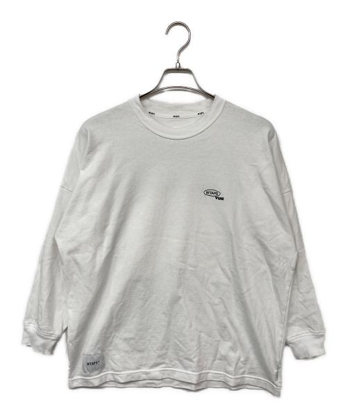 WTAPS（ダブルタップス）WTAPS (ダブルタップス) Scab / LS / Cotton ロングスリーブTシャツ ホワイト サイズ:X01の古着・服飾アイテム