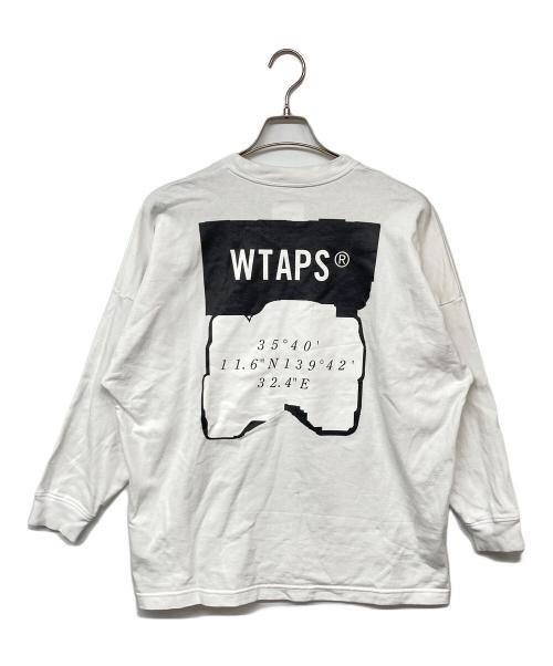 WTAPS（ダブルタップス）WTAPS (ダブルタップス) Scab / LS / Cotton ロングスリーブTシャツ ホワイト サイズ:X01の古着・服飾アイテム