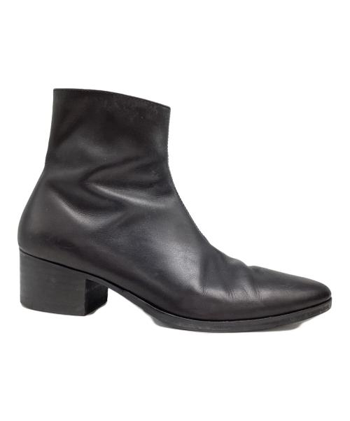 LAD MUSICIAN（ラッドミュージシャン）LAD MUSICIAN (ラッドミュージシャン) サイドジップ ヒールブーツ ブラック サイズ:44の古着・服飾アイテム