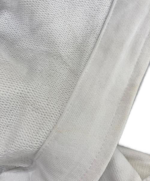 COMME des GARCONS SHIRT（コムデギャルソンシャツ）COMME des GARCONS SHIRT (コムデギャルソンシャツ) Zip Hooded Sweatshirt / ジップパーカー ホワイト サイズ:Lの古着・服飾アイテム