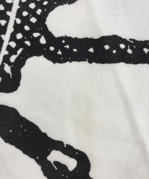 COMME des GARCONS SHIRT（コムデギャルソンシャツ）COMME des GARCONS SHIRT (コムデギャルソンシャツ) Zip Hooded Sweatshirt / ジップパーカー ホワイト サイズ:Lの古着・服飾アイテム