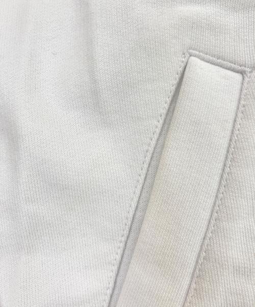 COMME des GARCONS SHIRT（コムデギャルソンシャツ）COMME des GARCONS SHIRT (コムデギャルソンシャツ) Zip Hooded Sweatshirt / ジップパーカー ホワイト サイズ:Lの古着・服飾アイテム