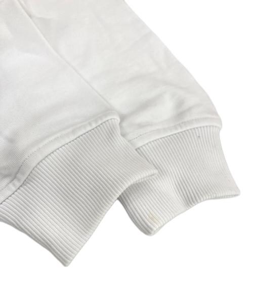 COMME des GARCONS SHIRT（コムデギャルソンシャツ）COMME des GARCONS SHIRT (コムデギャルソンシャツ) Zip Hooded Sweatshirt / ジップパーカー ホワイト サイズ:Lの古着・服飾アイテム