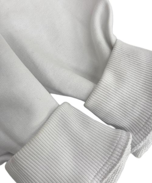 COMME des GARCONS SHIRT（コムデギャルソンシャツ）COMME des GARCONS SHIRT (コムデギャルソンシャツ) Zip Hooded Sweatshirt / ジップパーカー ホワイト サイズ:Lの古着・服飾アイテム