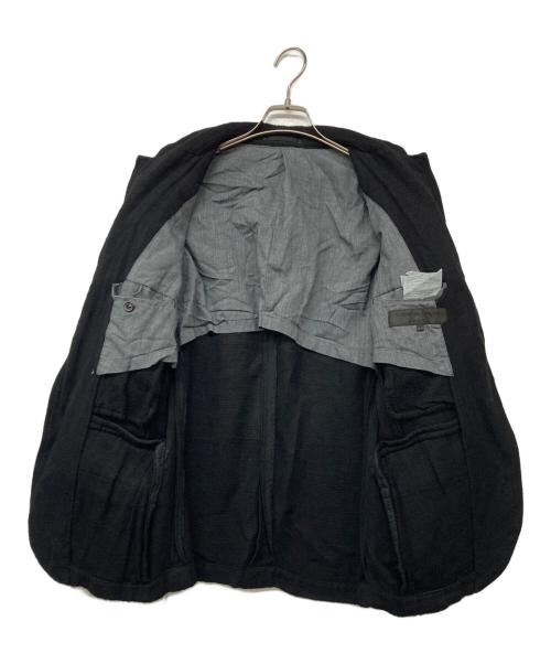 COMME des GARCONS HOMME PLUS（コムデギャルソンオムプリュス）COMME des GARCONS HOMME PLUS (コムデギャルソンオムプリュス) レーヨン3Bジャケット ブラック サイズ:Sの古着・服飾アイテム