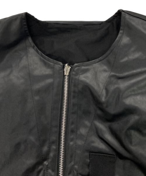 meanswhile（ミーンズワイル）meanswhile (ミーンズワイル) Dress Satin Reversible 4Way JKT ブラック サイズ:3の古着・服飾アイテム