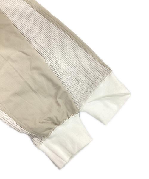 meanswhile（ミーンズワイル）meanswhile (ミーンズワイル) SOLOTEX Waffle L/S Tee ソロテックス ワッフル ロングスリーブ Tシャツ ホワイト サイズ:1の古着・服飾アイテム