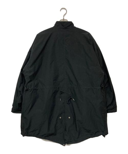 meanswhile（ミーンズワイル）meanswhile (ミーンズワイル) Folding Field Parka meanswhile モッズコート ブラック サイズ:2の古着・服飾アイテム