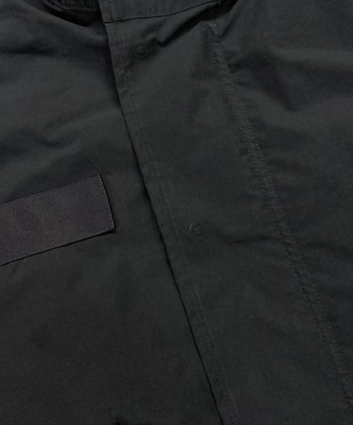 meanswhile（ミーンズワイル）meanswhile (ミーンズワイル) Folding Field Parka meanswhile モッズコート ブラック サイズ:2の古着・服飾アイテム