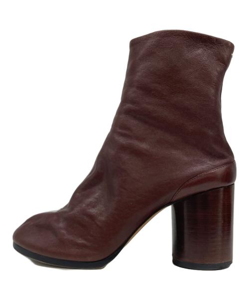 Maison Margiela（メゾンマルジェラ）Maison Margiela (メゾンマルジェラ) Tabi アンクルブーツ ブラウン サイズ:37の古着・服飾アイテム