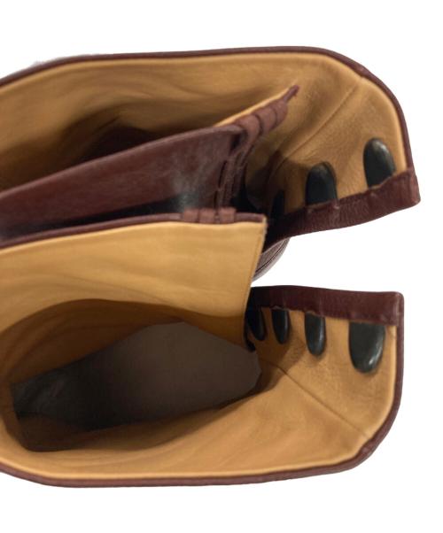 Maison Margiela（メゾンマルジェラ）Maison Margiela (メゾンマルジェラ) Tabi アンクルブーツ ブラウン サイズ:37の古着・服飾アイテム