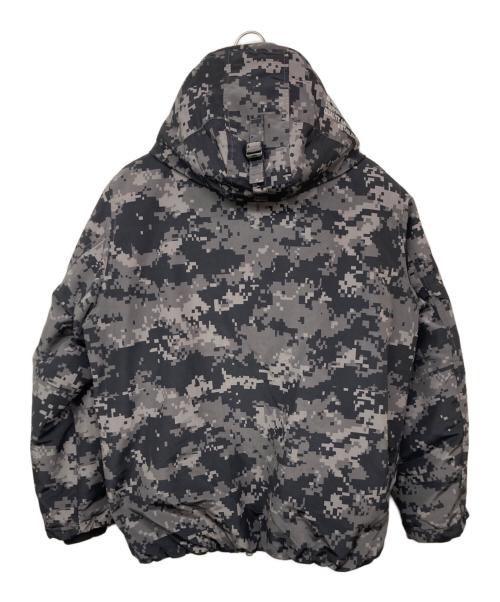 AVIREX（アヴィレックス）AVIREX (アヴィレックス) MILITARY FUNCTION DOWN HOODY グレー サイズ:Lの古着・服飾アイテム