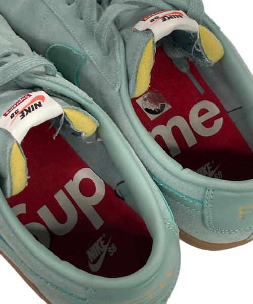 NIKE（ナイキ）NIKE (ナイキ) Supreme (シュプリーム) BLAZER LOW GT QS ブルー サイズ:32の古着・服飾アイテム