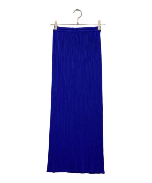 PLEATS PLEASE（プリーツプリーズ）PLEATS PLEASE (プリーツプリーズ) プリーツスカート ブルー サイズ:2の古着・服飾アイテム
