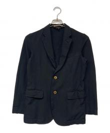 COMME des GARCONS HOMME PLUS（コムデギャルソンオムプリュス）の古着「縮絨テーラードジャケット」｜ブラック