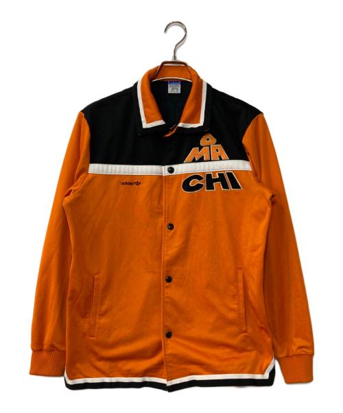 adidas（アディダス）adidas (アディダス) 70-80`Sスナップトラックジャケット オレンジの古着・服飾アイテム