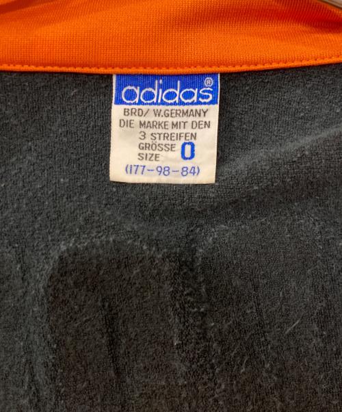 adidas（アディダス）adidas (アディダス) 70-80`Sスナップトラックジャケット オレンジの古着・服飾アイテム