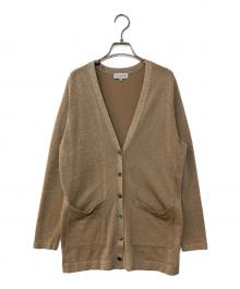 MACKINTOSH LONDON（マッキントッシュ ロンドン）の古着「ラメカーディガン」｜ブラウン