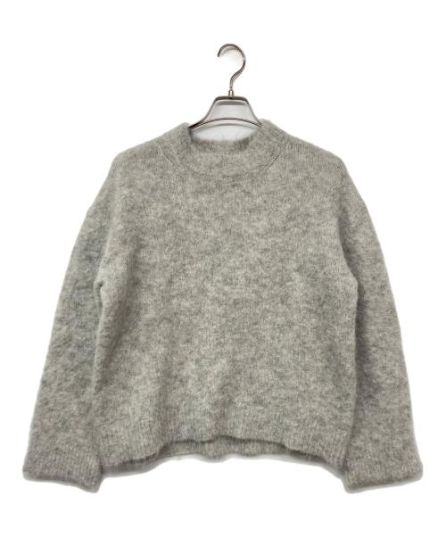 Gypsohila（ジプソフィア）Gypsohila (ジプソフィア) Alpaca Shaggy Pullover / アルパカシャギープルオーバー グレー サイズ:Fの古着・服飾アイテム