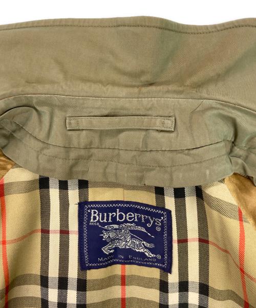 Burberry's（バーバリー）Burberry's (バーバリーズ) ステンカラーコート カーキ サイズ:記載なしの古着・服飾アイテム