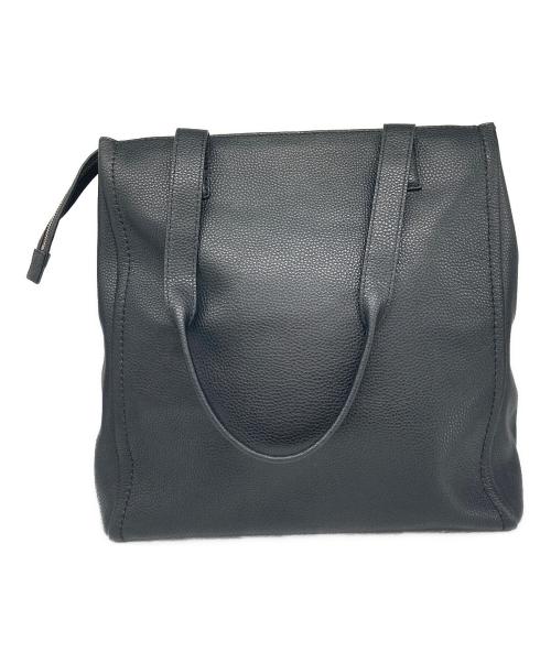 MARC JACOBS（マークジェイコブズ）MARC JACOBS (マークジェイコブズ) レザーシグネットトートバッグ ブラックの古着・服飾アイテム