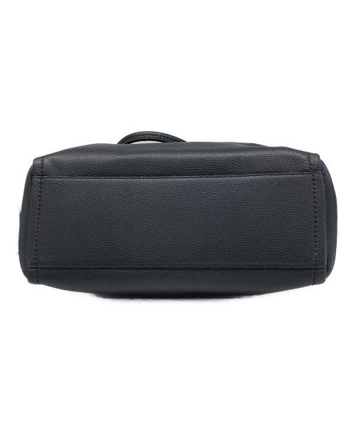 MARC JACOBS（マークジェイコブズ）MARC JACOBS (マークジェイコブズ) レザーシグネットトートバッグ ブラックの古着・服飾アイテム