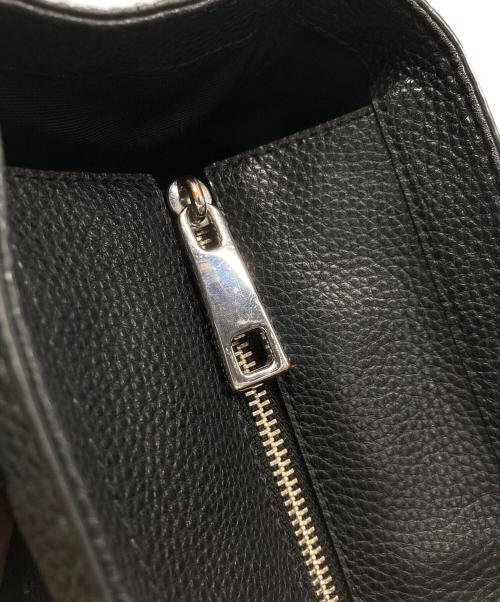 MARC JACOBS（マークジェイコブズ）MARC JACOBS (マークジェイコブズ) レザーシグネットトートバッグ ブラックの古着・服飾アイテム
