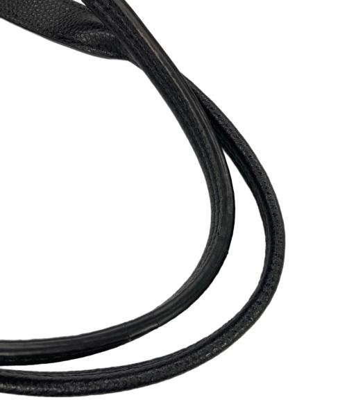 MARC JACOBS（マークジェイコブズ）MARC JACOBS (マークジェイコブズ) レザーシグネットトートバッグ ブラックの古着・服飾アイテム