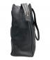 MARC JACOBS (マークジェイコブズ) レザーシグネットトートバッグ ブラック：13000円
