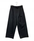 F/CE.エフシーイー）の古着「WATERPROOF TECH WOOL WIDE PANTS」｜ブラック